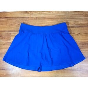 LL Bean Size 26W Blue Swim Skort